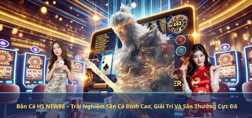 Bắn Cá H5 NEW88 – Trải Nghiệm Săn Cá Đỉnh Cao, Giải Trí Và Săn Thưởng Cực Đã
