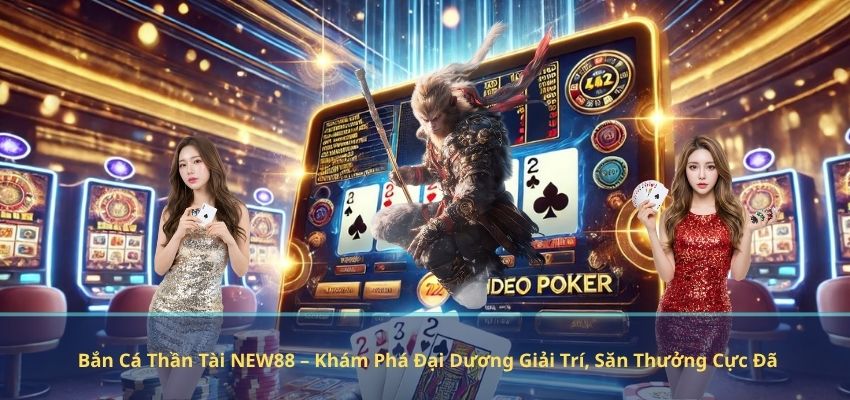 Bắn Cá Thần Tài NEW88 – Khám Phá Đại Dương Giải Trí, Săn Thưởng Cực Đã
