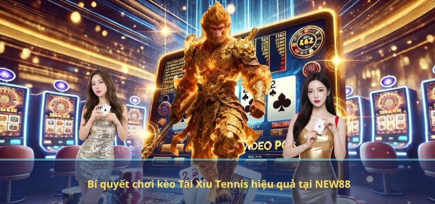 Bí quyết chơi kèo Tài Xỉu Tennis hiệu quả tại NEW88