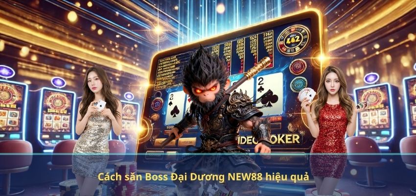 Cách săn Boss Đại Dương NEW88 hiệu quả
