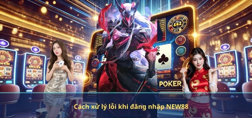 Cách xử lý lỗi khi đăng nhập NEW88