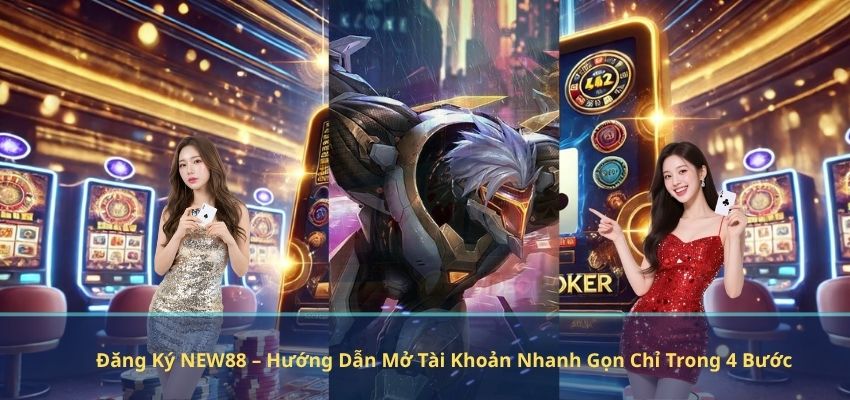 Đăng Ký NEW88 – Hướng Dẫn Mở Tài Khoản Nhanh Gọn Chỉ Trong 4 Bước