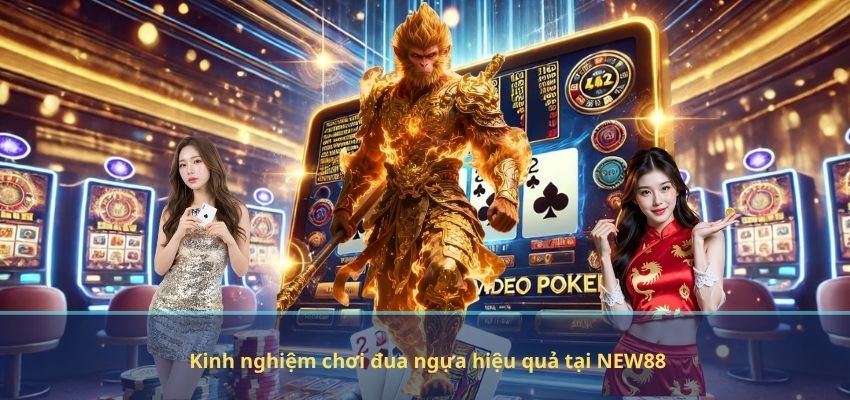 Kinh nghiệm chơi đua ngựa hiệu quả tại NEW88