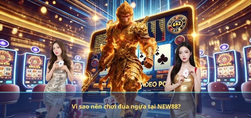 Vì sao nên chơi đua ngựa tại NEW88?